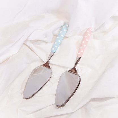 Polka Dot Cake Server