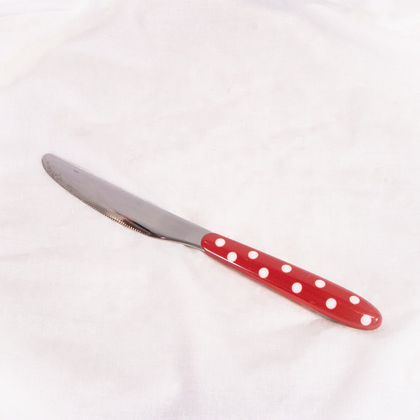 Red Polka Dot Flatware
