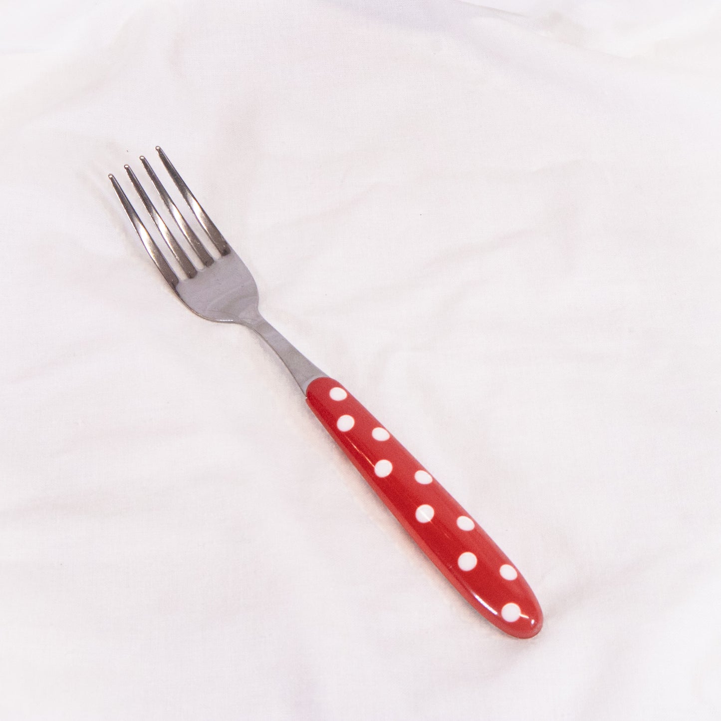 Red Polka Dot Flatware