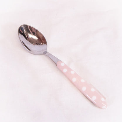 Pink Polka Dot Flatware