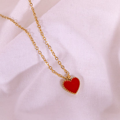 Red Heart Necklace