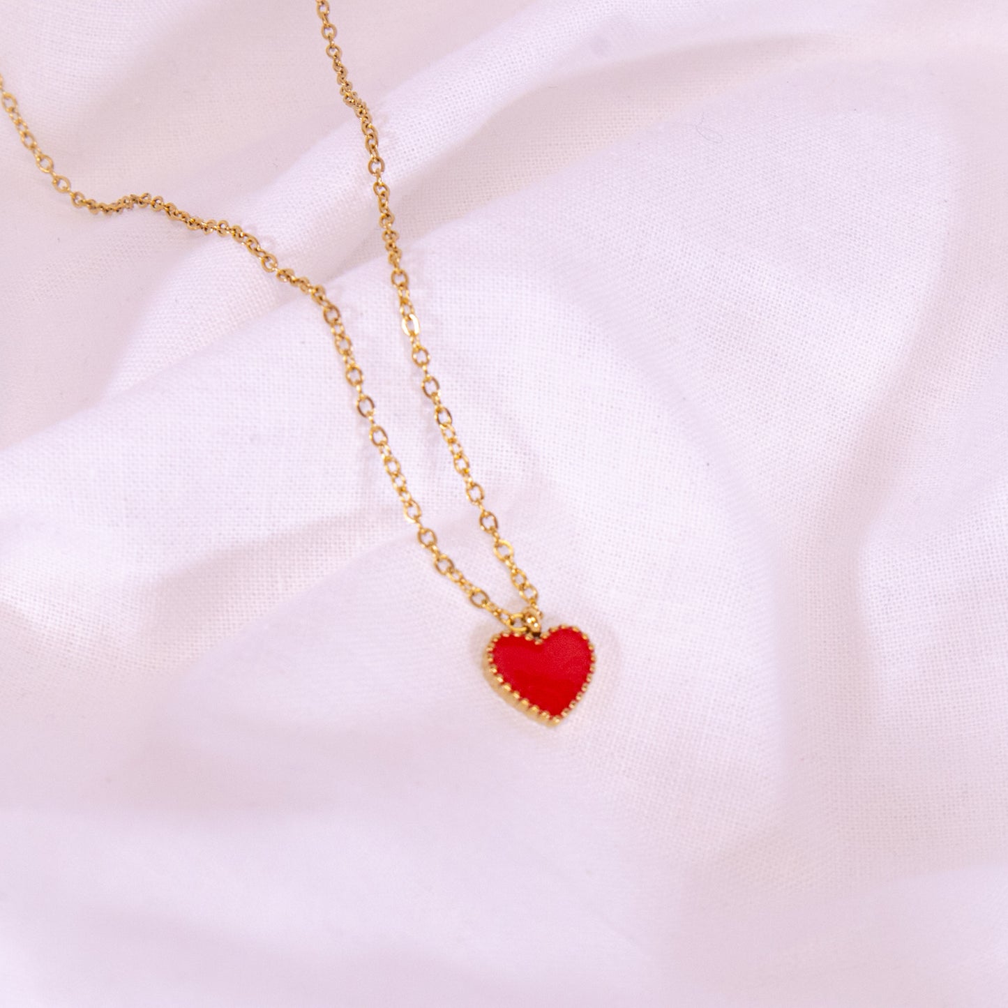 Red Heart Necklace