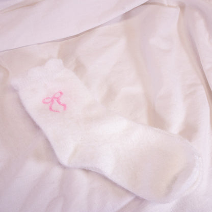 Bow Cozy Socks