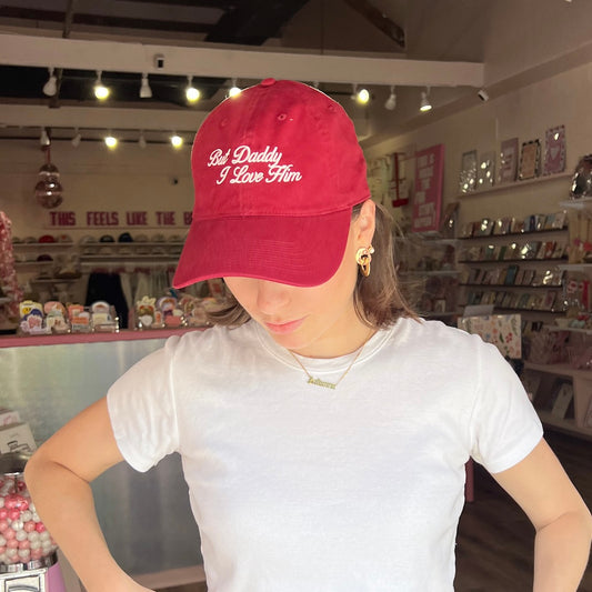 But Daddy I Love Him Baseball Cap