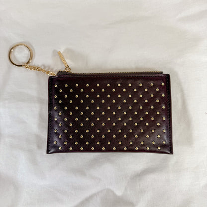 Studded Card Case Wallet