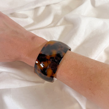 Tortoise Shell Cuff Bracelet