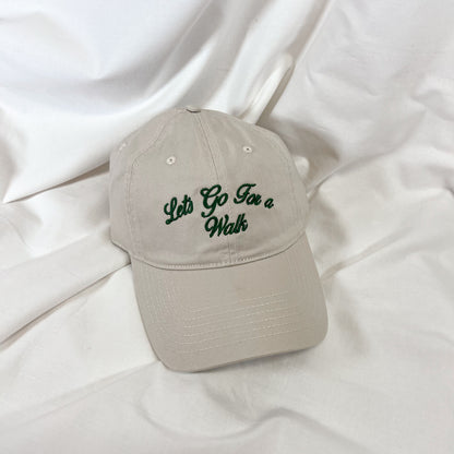 Lat's Go For A Walk Baseball Cap