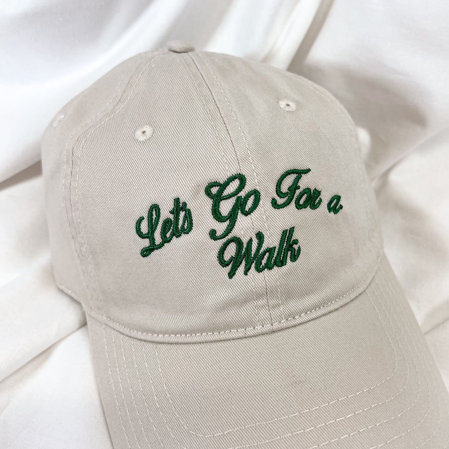 Lat's Go For A Walk Baseball Cap