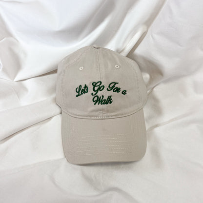 Lat's Go For A Walk Baseball Cap