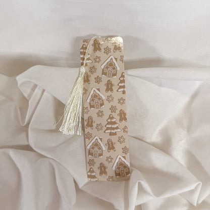 Gingerbread Tassel Bookmark