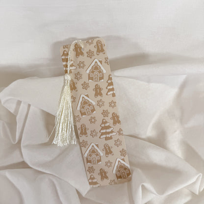 Gingerbread Tassel Bookmark