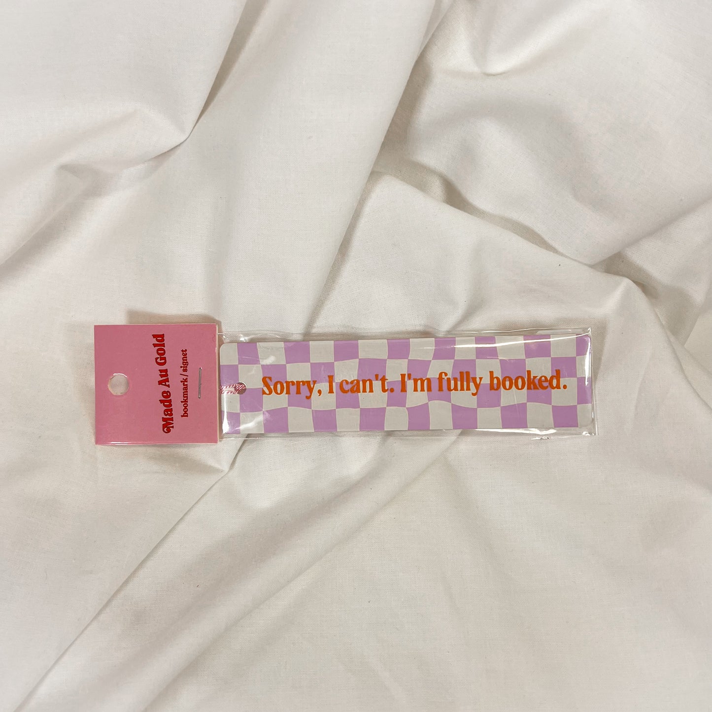 Sorry I'm Booked Bookmark