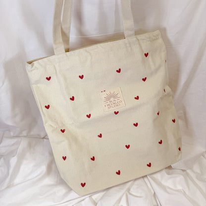 Tiny Heart Tote Bag