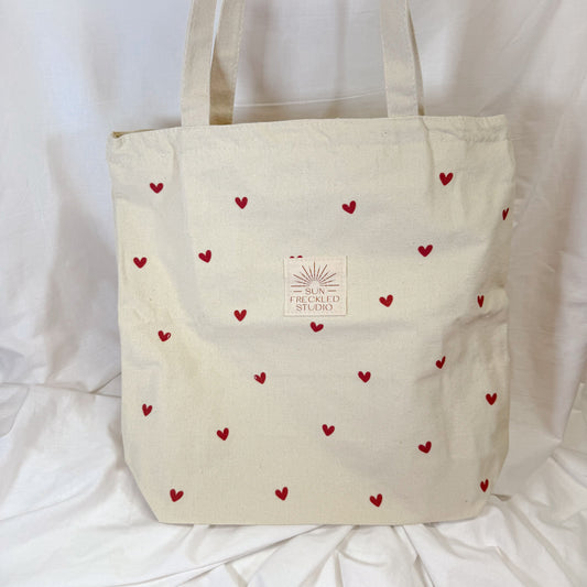 Tiny Heart Tote Bag