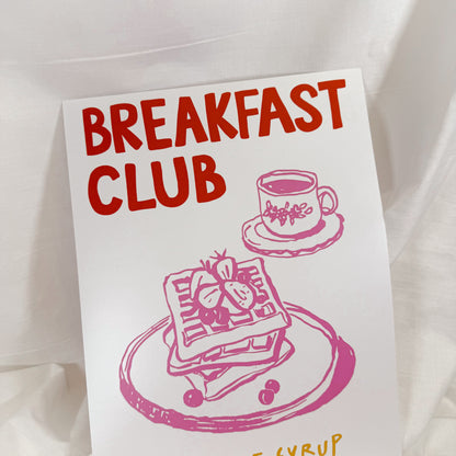 Breakfast Club Wall Art Print