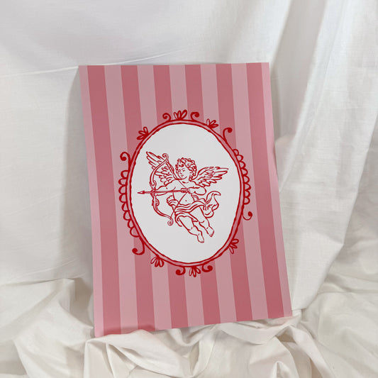 Cupid Frame Wall Art Print