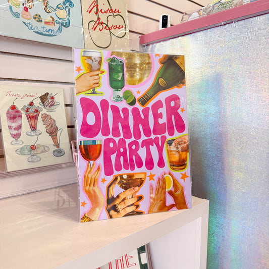 Dinner Party Wall Art Print