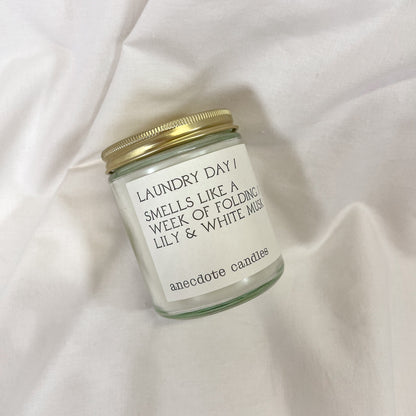 Laundry Day Candle