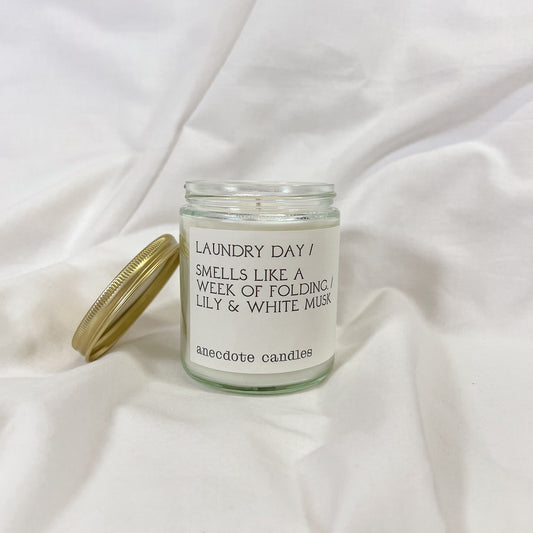 Laundry Day Candle