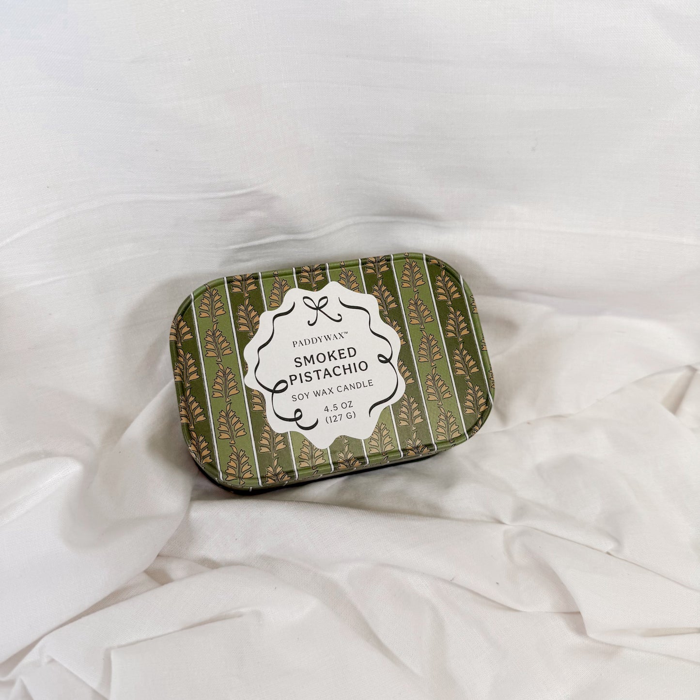 Floral Tin Candle