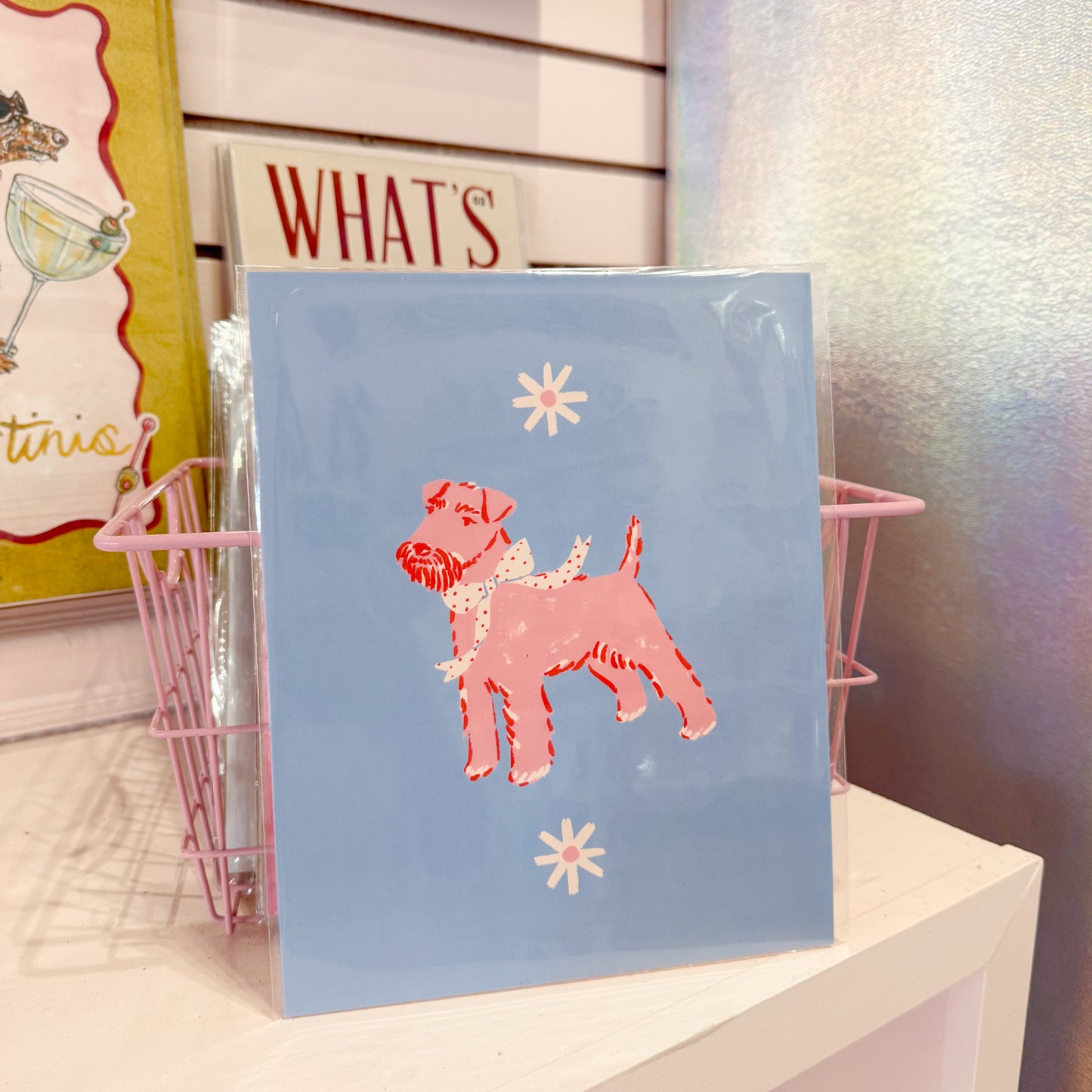 Terrier Dog Wall Art Print
