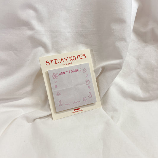 Don't Forget Sticky Notes