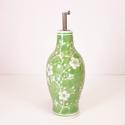 Ceramic Floral Oil Cruet