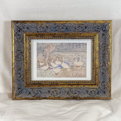 Gaggle of Geese Framed Wall Art