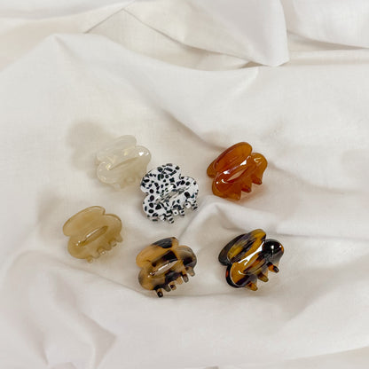 Mini Thumbprint Claw Hair Clip