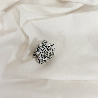 Mini Thumbprint Claw Hair Clip