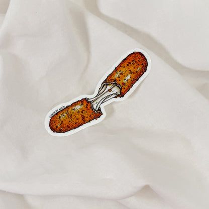 Mozzarella Stick Vinyl Sticker