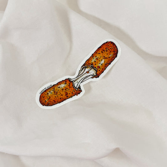 Mozzarella Stick Vinyl Sticker