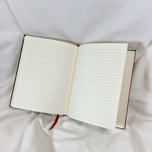 Tomato Hard Cover Lined Journal