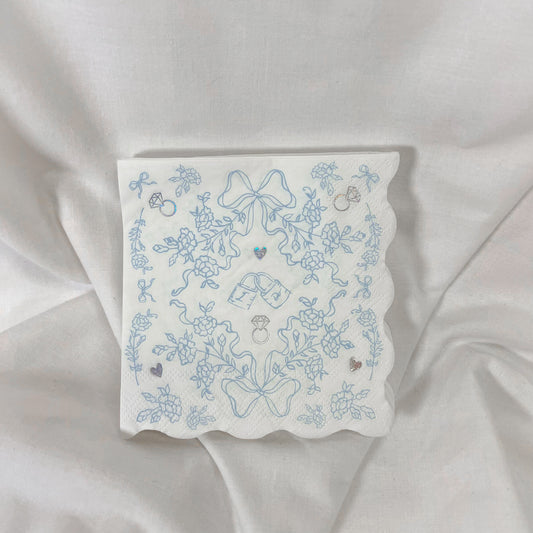 Something Blue Cocktail Napkins