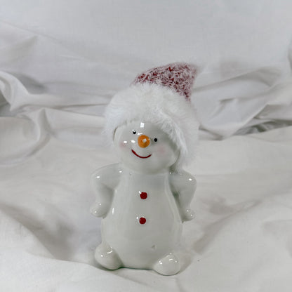 Cheerful Snowman Holiday Decoration