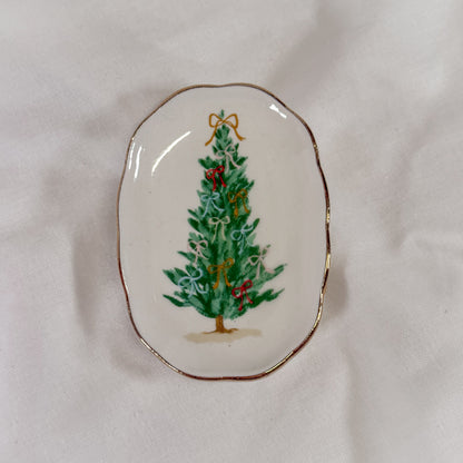 Christmas Bows Mini Dish