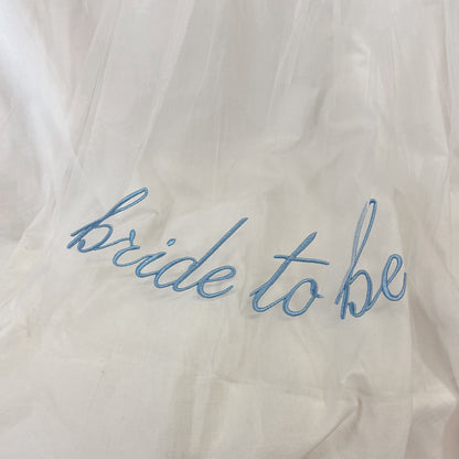 Bride To Be Party Veil