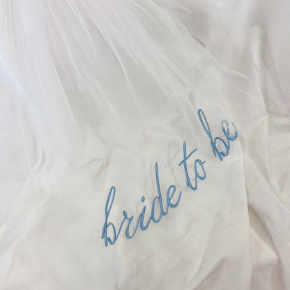 Bride To Be Party Veil