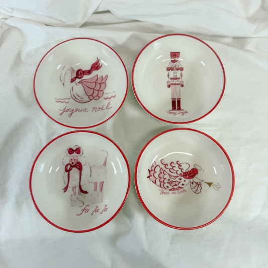 Raspberry Christmas Bowl