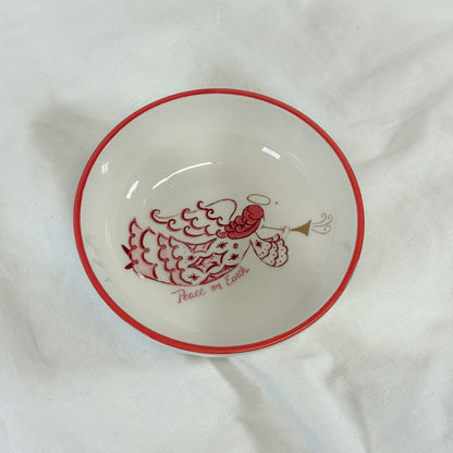 Raspberry Christmas Bowl