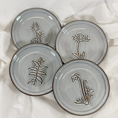 Floral Embossed Dish