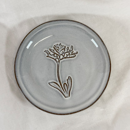 Floral Embossed Dish