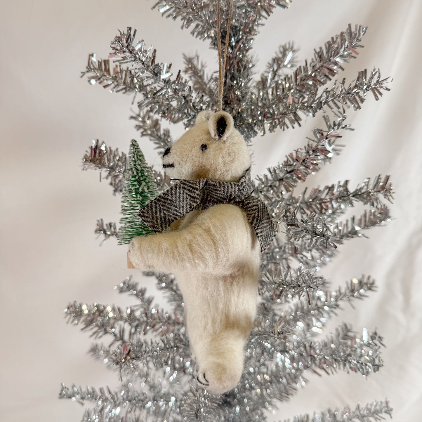 Festive Polar Bear Ornament