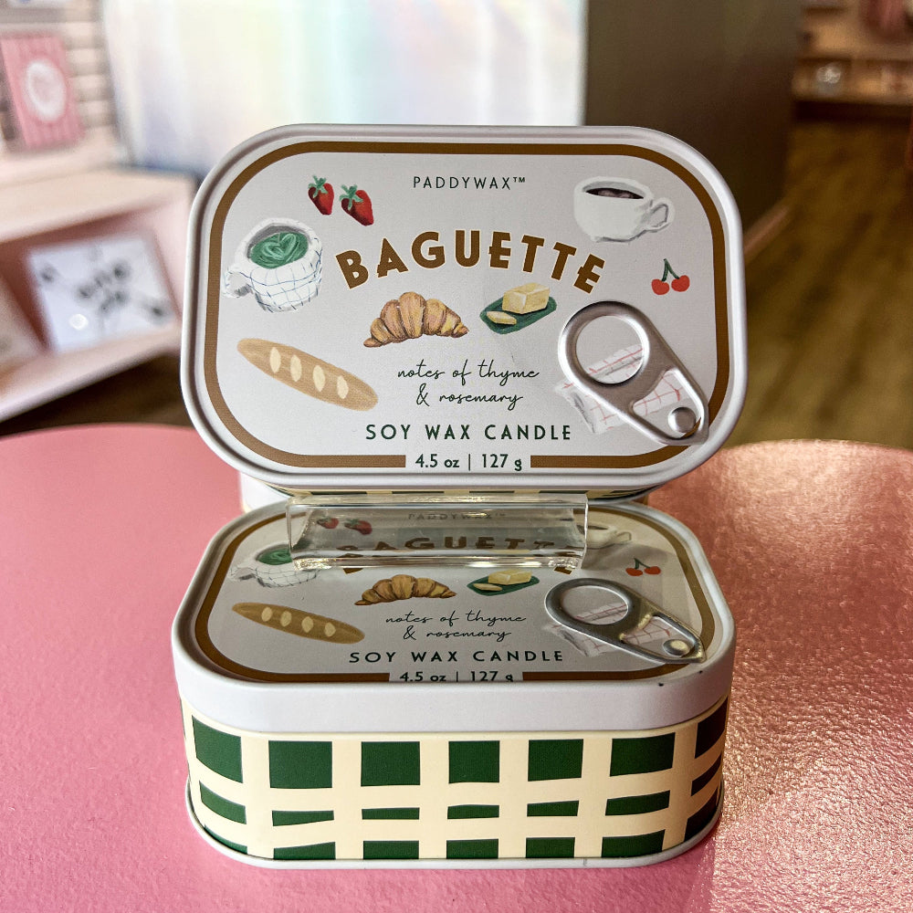Baguette Tin Candle