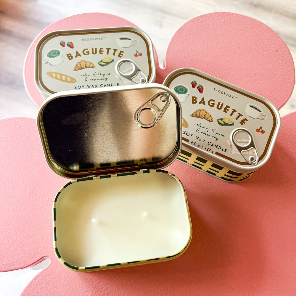 Baguette Tin Candle