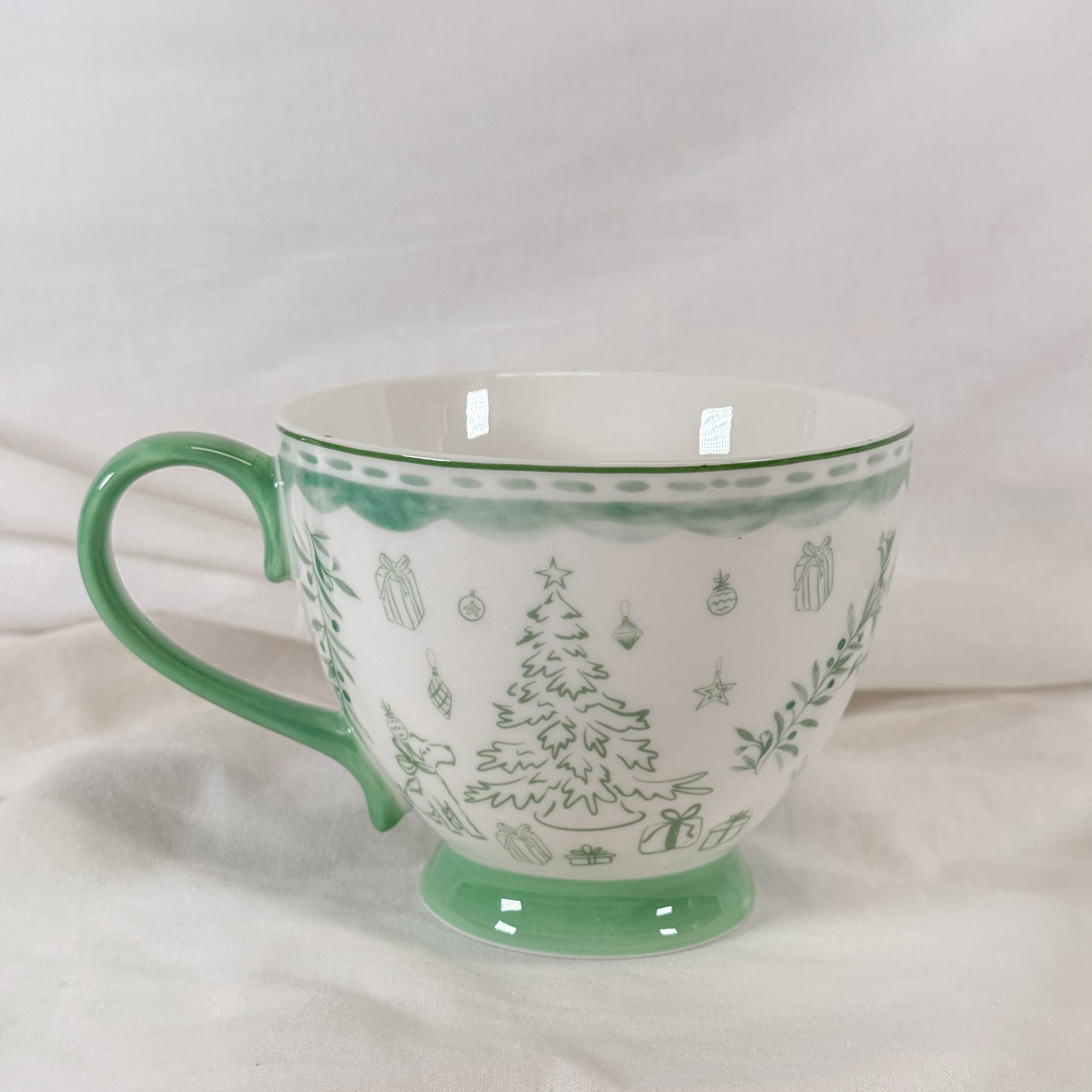 Mint Christmas Tree Mug
