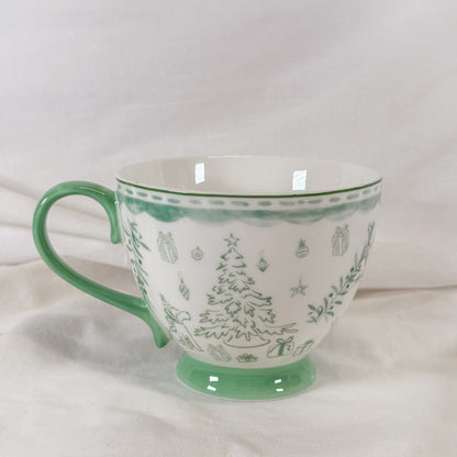 Mint Christmas Tree Mug