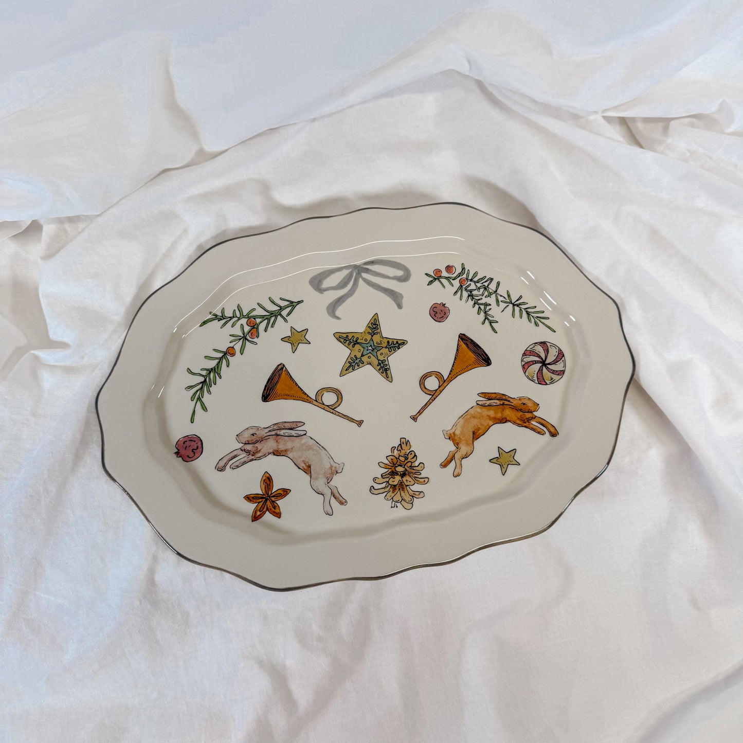 Lucky Christmas Platter