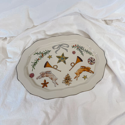 Lucky Christmas Platter
