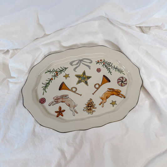 Lucky Christmas Platter